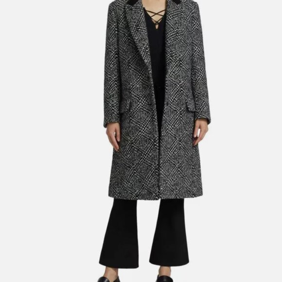 Rag & Bone Women's Wool Coat - Size Medium - Picture 2 of 4
